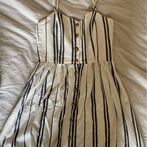 Stripped summer dress